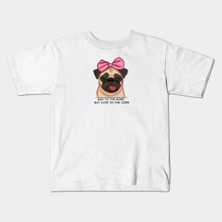 Cute pug Kids T-Shirt